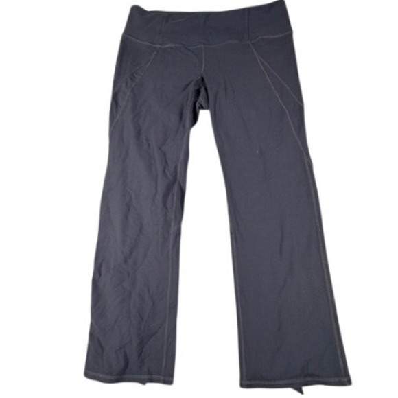 Athleta Pants - Athleta Yoga Pants Womens ST Gray Flare Split Hem Activewear